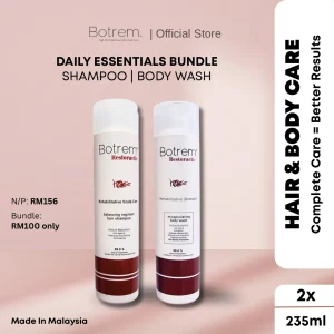 Botrem Hair Care Shampoo + Scented Bodywash Bundle